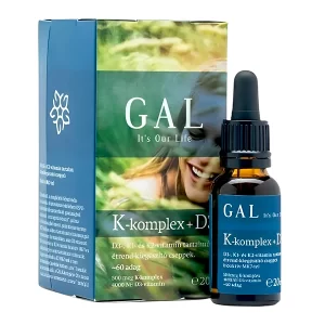GAL K-komplex + D3 étrend-kiegészítő cseppek (20 ml)