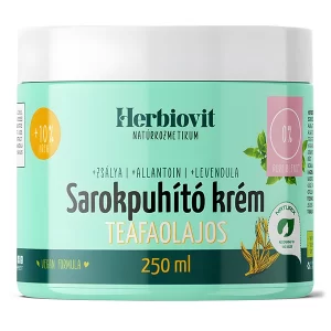 Herbiovit Sarokpuhító krém teafaolajos 250 ml