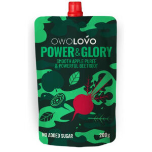 OWOLOVO Alma-cékla Power Glory gyümölcspüré 200g