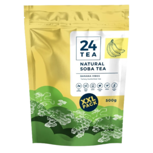 24 Tea Natural Soba tea - Banános hajdina tea XXL 500g