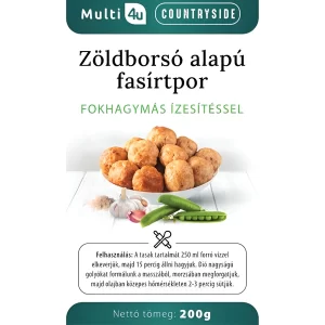 Multi 4U Countryside Zöldborsó fasírt fokhagymás 200g