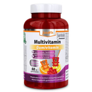 Jutavit Multivitamin Gumivitamin narancs,cseresznye,citrom ízű 60 db