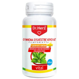 Dr.Herz Gymnema Sylvestre + Szerves króm tabletta 90 db