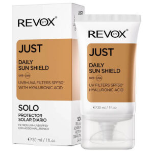 Revox B77 Just Daily Sun Shield Uva+Uvb Filters Spf50+ With Hyaluronic Acid 30ml