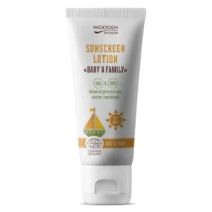 Wooden Spoon Bio naptej és testápoló SPF 30 100ml