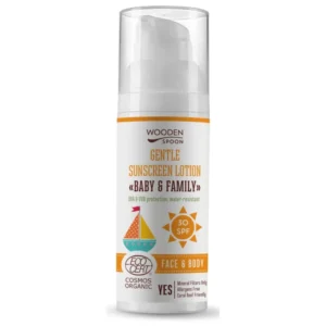 Wooden Spoon Bio naptej és testápoló SPF 30 50ml