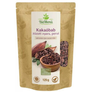 Biomenü Bio Kakaóbab zúzott nyers perui 125 g