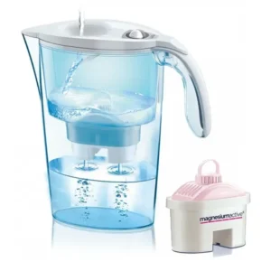 Laica Stream Line fehér vízszűrő kancsó mechanikus kijelzővel és magnézium active bi-flux szűrőbetéttel