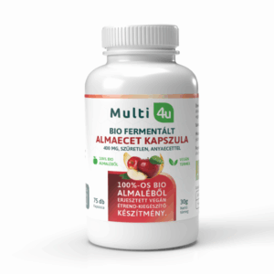 Multi 4U Bio fermentált almaecet kapszula 400mg 75db