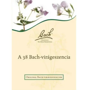A 38 Bach-virágeszencia könyv