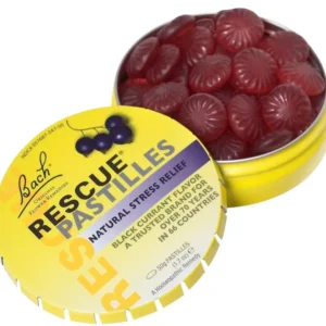 Bach Virágterápia RESCUE pasztilla fekete ribizlis 50g