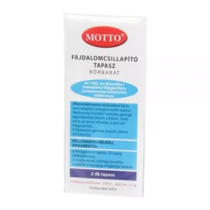 Motto tapasz kék 2db