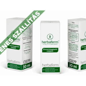 Herbaferm étrend-kiegészítő cseppek 3x30ml ingyenes szállítással