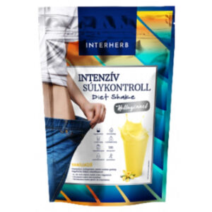 Interherb Intenzív SÚLYKONTROLL Vaníliaízű Diet Shake kollagénnel 528g